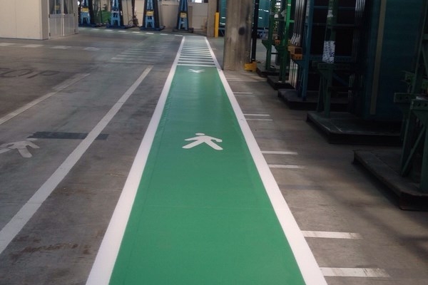vernici per pavimentazioni acrilico lucido verde